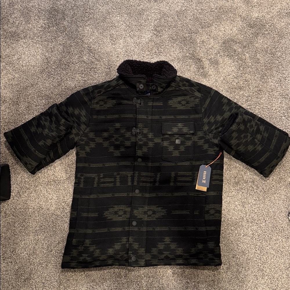 Roark Dark Patterned Outerwear
